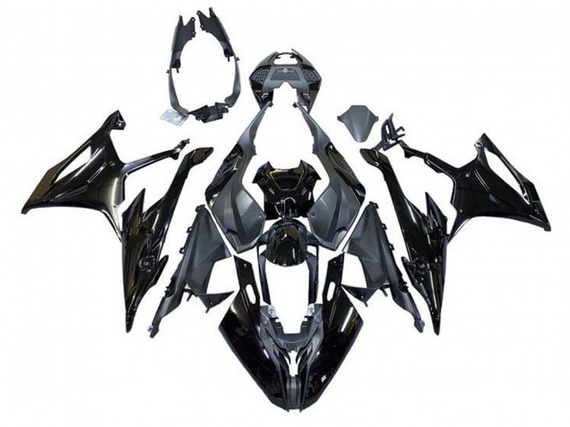 Purchase 2019-2022 Glossy Black Matte Black BMW S1000RR Motorcycle Fairings UK