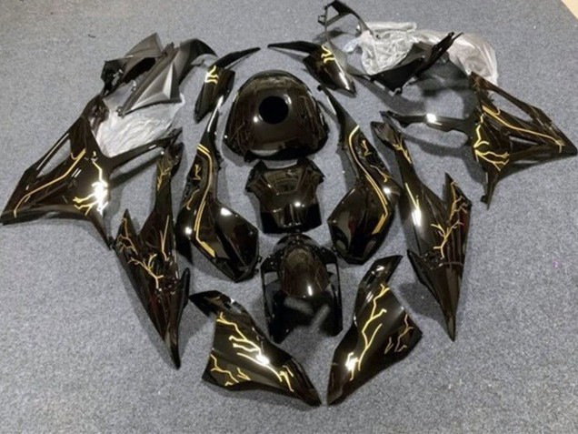 Purchase 2019-2022 Black Gold BMW S1000RR Motorcycle Fairings UK