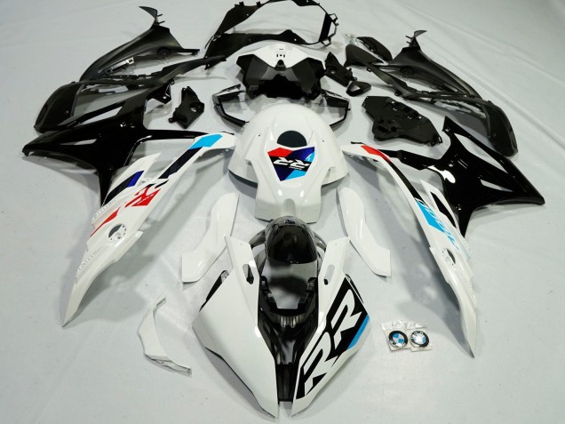 Purchase 2023-2024 White Light Blue Red Glossy Black BMW S1000RR Motorcycle Fairings UK