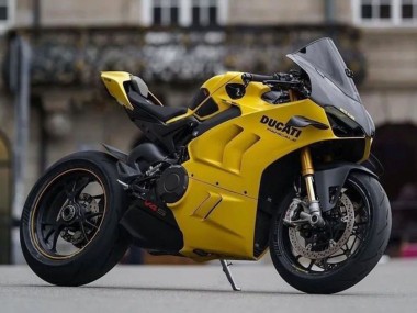 Purchase 2022-2024 Yellow Black Ducati Panigale V4 V4S Motorcycle Fairings UK