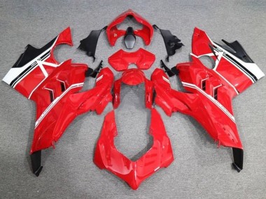 Purchase 2020-2021 Red Black White Stripe Ducati Panigale V4 V4S Motorcycle Fairings UK