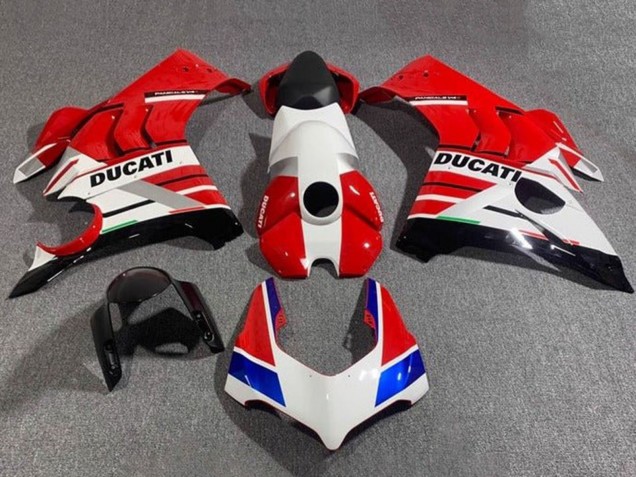 Purchase 2020-2021 White Red Blue Ducati Panigale V4 V4S Motorcycle Fairings UK Purchase 2020-2021 White Red Blue Ducati Panigale V4 V4S Motorcycle Fairings UK