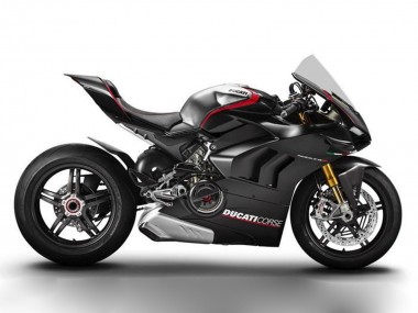 Purchase 2020-2021 Matte Black Silver Red Ducati Panigale V4 V4S Motorcycle Fairings UK