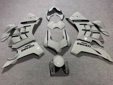 Purchase 2020-2021 Grey Black Ducati Panigale V4 V4S Motorcycle Fairings UK