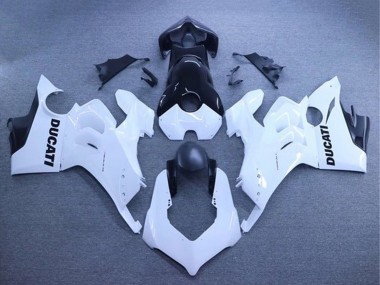 Purchase 2020-2021 White Black Ducati Panigale V4 V4S Motorcycle Fairings UK