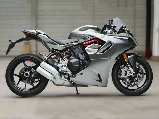 Purchase 2021-2024 Silver Ducati Supersport 950/950S Motorcycle Fairings UK Purchase 2021-2024 Silver Ducati Supersport 950/950S Motorcycle Fairings UK