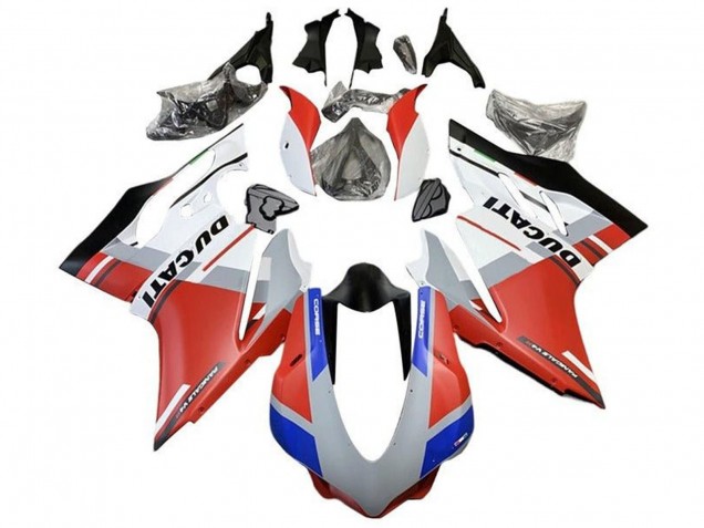Purchase 2015-2020 Matte Red Grey White Blue Ducati Ducati 959/1299 Motorcycle Fairings UK Purchase 2015-2020 Matte Red Grey White Blue Ducati Ducati 959/1299 Motorcycle Fairings UK