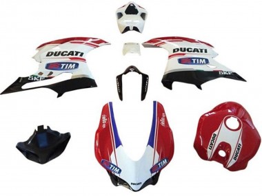 Purchase 2015-2020 White Red Blue TIM Ducati Ducati 959/1299 Motorcycle Fairings UK
