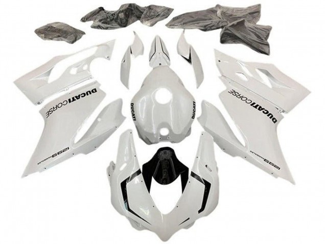 Purchase 2015-2020 Pearl White Black Ducati Ducati 959/1299 Motorcycle Fairings UK Purchase 2015-2020 Pearl White Black Ducati Ducati 959/1299 Motorcycle Fairings UK