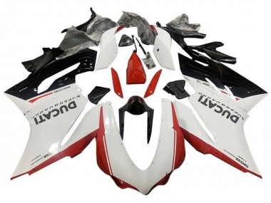 Purchase 2015-2020 White Red Black Ducati Ducati 959/1299 Motorcycle Fairings UK