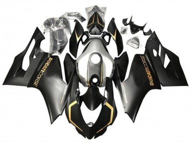 Purchase 2011-2014 Matte Black Gold Silver Corse Ducati Panigale 899 Motorcycle Fairings UK