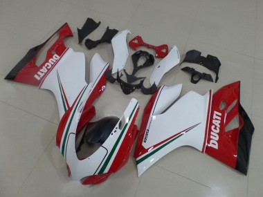 Purchase 2011-2014 White Red Green Glossy Black Ducati Panigale 899 Motorcycle Fairings UK