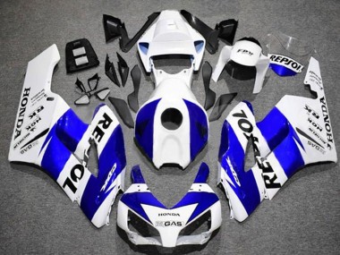 Purchase 2004-2005 White Blue Black Repsol Honda CBR1000RR Motorcycle Fairings UK