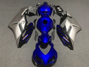 Purchase 2004-2005 Silver Dark Blue Honda CBR1000RR Motorcycle Fairings UK