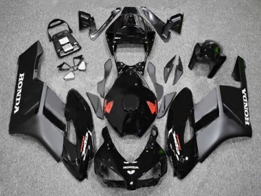 Purchase 2004-2005 Glossy Black Matte Black Red Honda CBR1000RR Motorcycle Fairings UK
