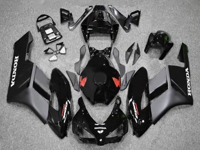 Purchase 2004-2005 Glossy Black Matte Black Red Honda CBR1000RR Motorcycle Fairings UK