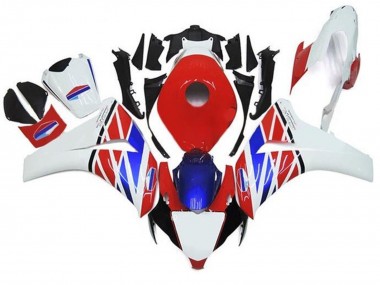 Purchase 2008-2011 White Red Blue Black Stripe Honda CBR1000RR Motorcycle Fairings UK