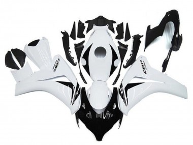 Purchase 2008-2011 White Glossy Black Honda CBR1000RR Motorcycle Fairings UK