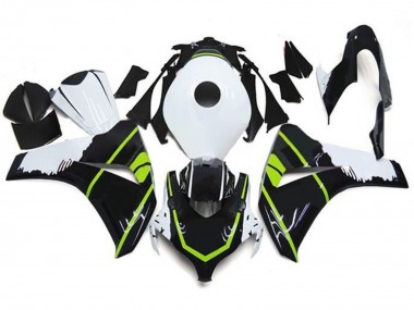 Purchase 2008-2011 White Green Glossy Black Honda CBR1000RR Motorcycle Fairings UK