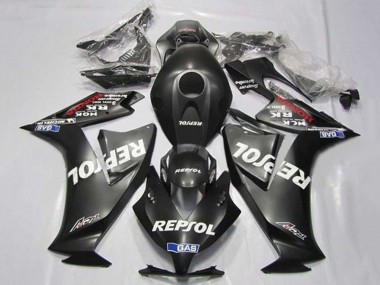 Purchase 2012-2016 Matte Black White Repsol Honda CBR1000RR Motorcycle Fairings UK