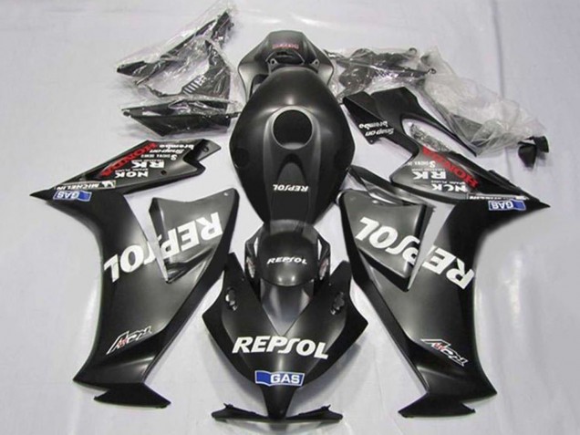 Purchase 2012-2016 Matte Black White Repsol Honda CBR1000RR Motorcycle Fairings UK