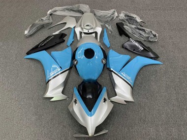 Purchase 2012-2016 Light Blue Silver Black Honda CBR1000RR Motorcycle Fairings UK