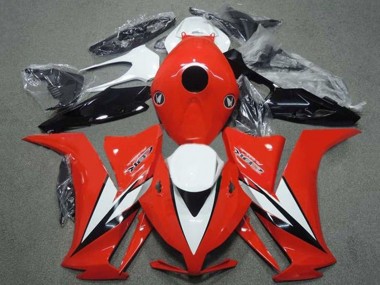 Purchase 2012-2016 White Red Glossy Black Stripe Honda CBR1000RR Motorcycle Fairings UK