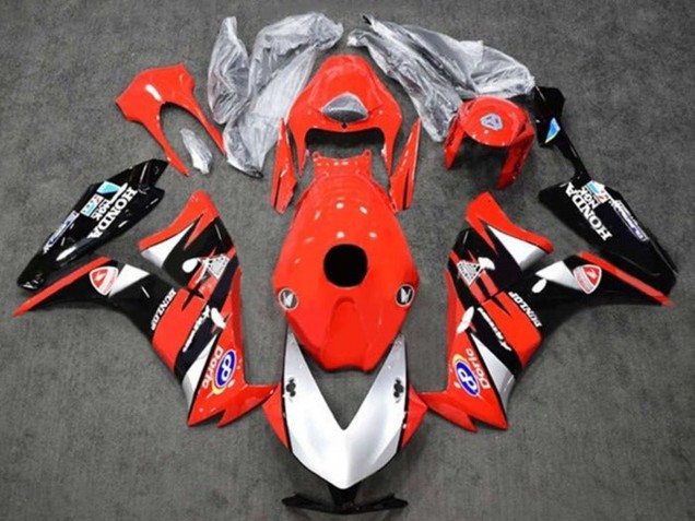 Purchase 2012-2016 Red Silver Glossy Black Honda CBR1000RR Motorcycle Fairings UK