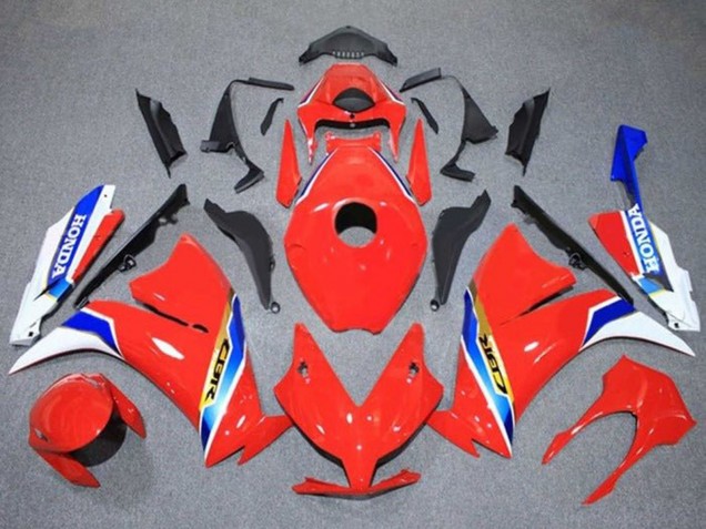 Purchase 2012-2016 White Red Blue Gold Honda CBR1000RR Motorcycle Fairings UK