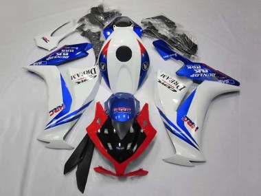 Purchase 2012-2016 White Blue Red Glossy Black HRC Honda CBR1000RR Motorcycle Fairings UK