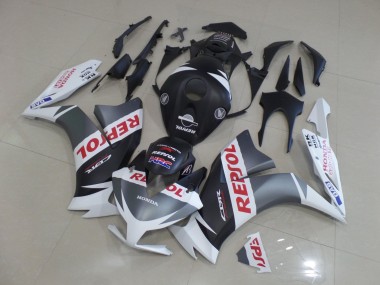 Purchase 2012-2016 White Silver Matte Black Red Repsol Honda CBR1000RR Motorcycle Fairings UK