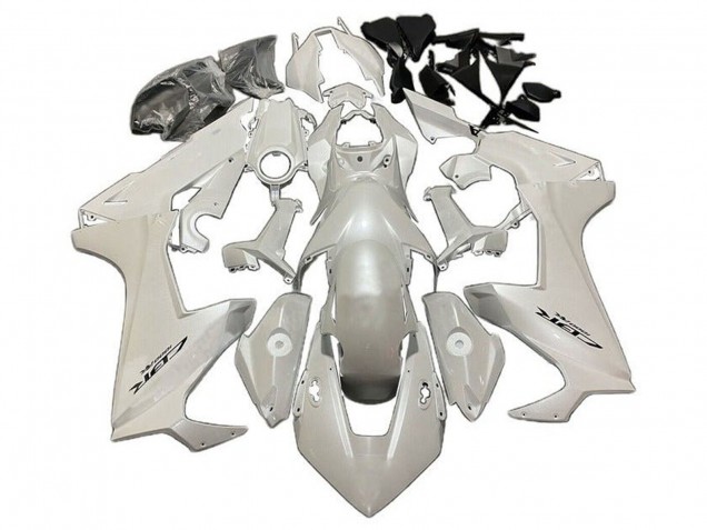 Purchase 2017-2023 Pearl White Honda CBR1000RR Motorcycle Fairings UK