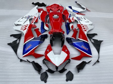 Purchase 2017-2023 White Red Blue HRC Honda CBR1000RR Motorcycle Fairings UK