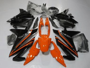 Purchase 2013-2015 Orange Grey Glossy Black Honda CBR500R Motorcycle Fairings UK