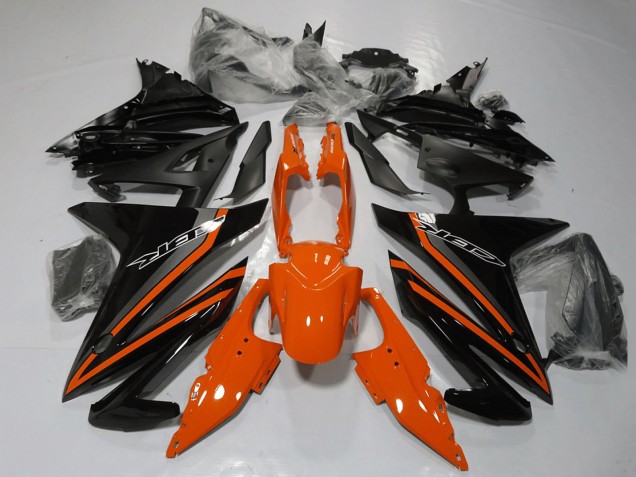 Purchase 2013-2015 Orange Grey Glossy Black Honda CBR500R Motorcycle Fairings UK