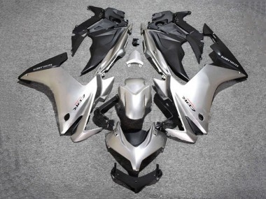 Purchase 2013-2015 Silver Matte Black Honda CBR500R Motorcycle Fairings UK
