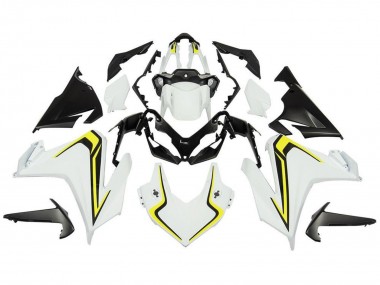 Purchase 2019-2021 White Yellow Black Honda CBR500R Motorcycle Fairings UK