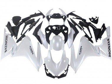 Purchase 2019-2021 White Black Honda CBR500R Motorcycle Fairings UK