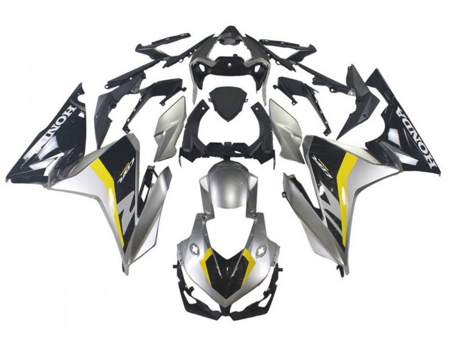 Purchase 2019-2021 Silver Black Yellow White Honda CBR500R Motorcycle Fairings UK Purchase 2019-2021 Silver Black Yellow White Honda CBR500R Motorcycle Fairings UK