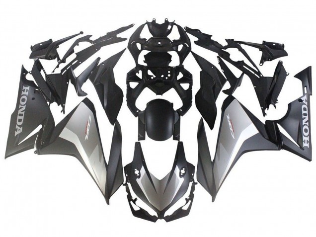 Purchase 2022-2023 Silver Grey Matte Black Honda CBR500R Abs Motorcycle Fairings UK
