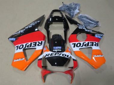 Purchase 2002-2003 Orange White Red Glossy Black Repsol Honda CBR900RR 954 Motorcycle Fairing UK