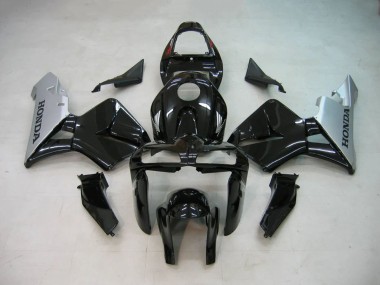 Purchase 2005-2006 Black Silver Honda CBR600RR Motorcycle Fairings UK