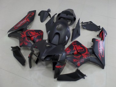 Purchase 2005-2006 Matte Black Matte Red Gear Honda CBR600RR Motorcycle Fairings UK