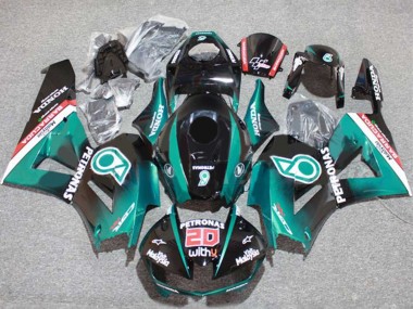 Purchase 2013-2023 Teal Blue Glossy Black Petronas 20 Honda CBR600RR Motorcycle Fairings UK
