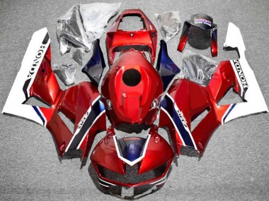Purchase 2013-2023 White Red Blue Honda CBR600RR Motorcycle Fairings UK