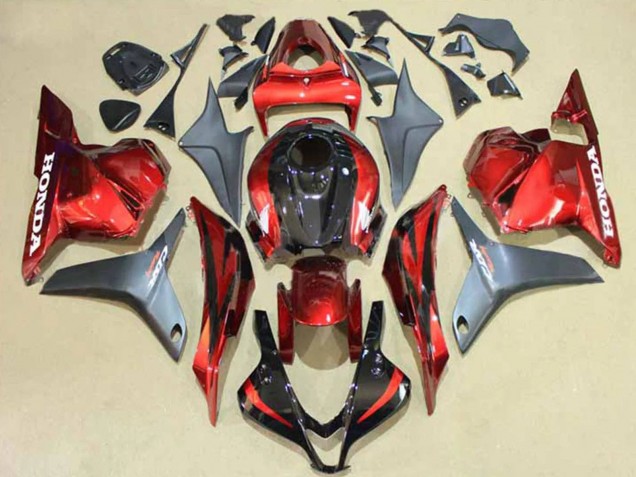 Purchase 2009-2012 Silver Red Glossy Black Honda CBR600RR Motorcycle Fairings UK