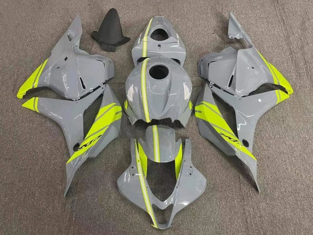 Purchase 2007-2008 Nardo Grey Neon Yellow Honda CBR600RR Motorcycle Fairings UK