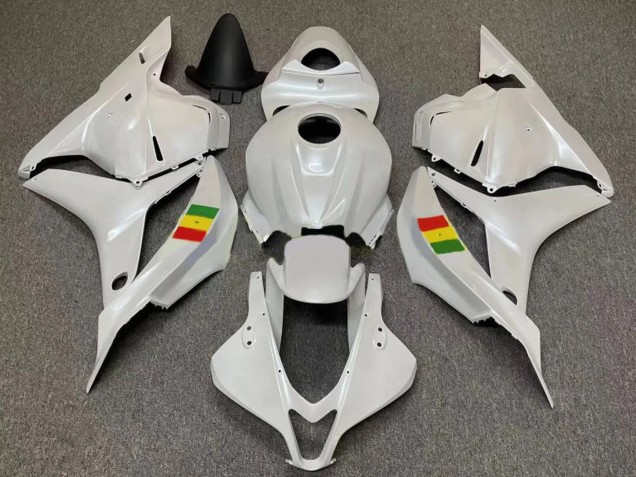 Purchase 2007-2008 White Honda CBR600RR Motorcycle Fairings UK