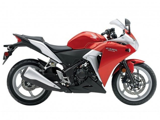 Purchase 2011-2015 Silver Pink Honda CBR250RR Motorcycle Fairing UK