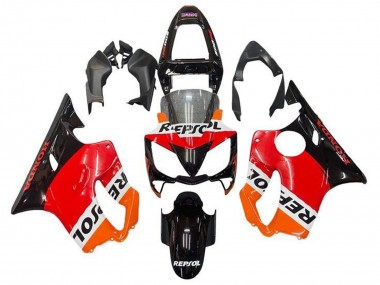 Purchase 2001-2003 Orange White Red Glossy Black Repsol Honda CBR600 F4i Motorcycle Fairing UK